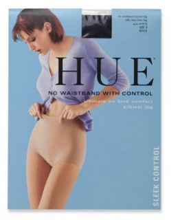HUE Women's Sheer No Waistband Pantyhose at  Womens Clothing store: Hue Control Top No Waistband