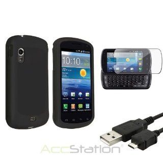 XMAS SALE!!! Hot new 2014 model Black Snap on Hard Cover Case+LCD Film+Data Cable For Samsung Stratosphere i405CHOOSE COLOR: Cell Phones & Accessories