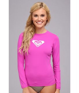 Roxy Basically Roxy L/S Surf Shirt Womens Swimwear (Pink)