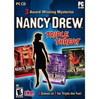 Nancy Drew Triple Threat PD CD Rom Game