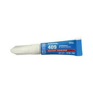 Loctite 40904 409 Super Bonder Ethyl General Purpose Instant Adhesive, 3 gm Tube, Clear Cyanoacrylate Adhesives