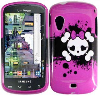 Pink Skull Hard Case Cover for Samsung Stratosphere i405: Cell Phones & Accessories