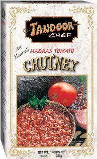 Tandoor Chef Madras Tomato Chutney, 10 Ounce Boxes (Pack of 12) : Grocery & Gourmet Food