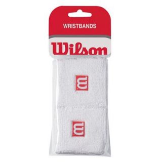 Wilson Tennis Wristband   White