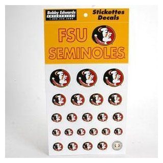 Florida State Seminoles Decal Sheet   24 Count Vinyl Decals  Sports Fan Decals  Sports & Outdoors