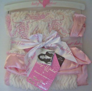 Baby Phat Plush Diva Pink Baby Blanket  