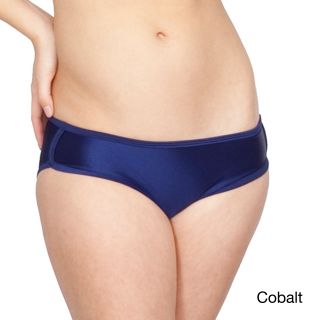 American Apparel American Apparel Womens Nylon Tricot Swim Bikini Bottom Blue Size S (4 : 6)
