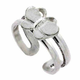 Sterling Silver ButterFly Toe Ring: Jewelry