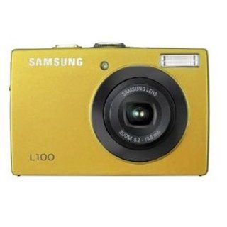 Samsung L100 8.2 Megapixel Digital Camera (Gold) with 3x optical zoom, 2.5" LCD screen, Digital image stabilizer, Face detection & Self portrait function : Point And Shoot Digital Cameras : Camera & Photo