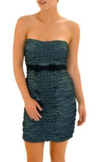 BCBG Maxazria Women's Strapless Ruched Party Dress at  Womens Clothing store