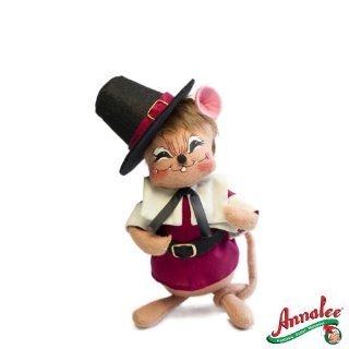 2012 Annalee Dolls Fall Harvest Thanksgiving *8" Pilgrim Boy Mouse* Ready to Share Your Thanksgiving Feast: Toys & Games
