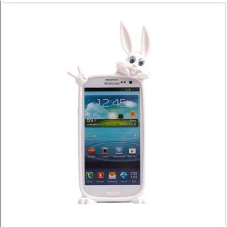 I3C Accessories (TM) Cute Bugs Bunny Design TPU Case Cover for Samsung Galaxy S3 S iii i9300 Mobile Phone   White: Cell Phones & Accessories
