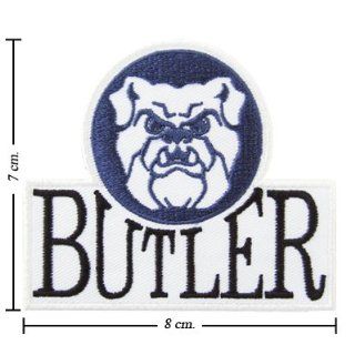 Butler Bulldogs Logo Embroidered Sew Iron on Patches Great Gift for Dad Mom Man Woman