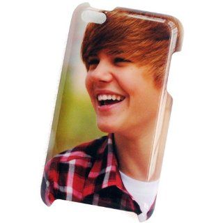 ke Justin Bieber Belieber Designer 2 Snap on Crystal Hard Skin Case Cover Protector Accessory for Ipod Touch 4 4th Generation : MP3 Players & Accessories