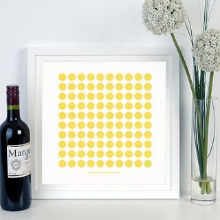 ninety nine lemons and a lime print by peters and janes