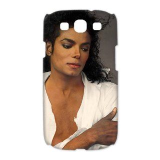 Beautiful Michael Jackson White Shirt case for Samsung Galaxy S3 3D hard cases / Design and made to order / Custom cases Cell Phones & Accessories