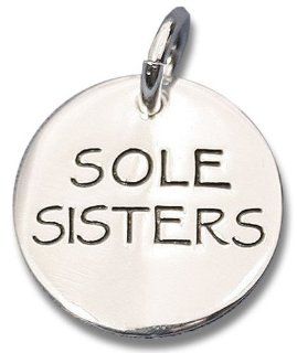 Sole Sisters Silver Charm, Lift Your Sole: Jewelry
