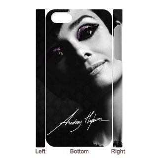 Custom Audrey Hepburn Cover Case for IPhone 5/5s WIP 421: Cell Phones & Accessories