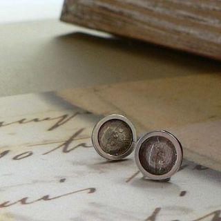 vintage inspired round earrings by molly ginnelly jewellery