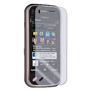 Amzer Super Clear Screen Protector with Cleaning Cloth for Nokia N97 mini   Clear: Cell Phones & Accessories