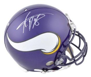Riddell Adrian Peterson Minnesota Vikings Autographed Pro Line Authentic Helmet   Memories   Mounted Memories Certified Sports Collectibles