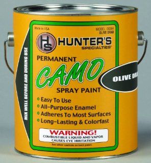 Hunters Specialties Liquid Paint   Gallon Can (Olive Drab) : Hunting Camouflage Accessories : Sports & Outdoors