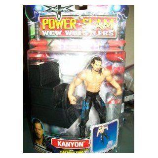 WCW POWER SLAM WRESTLERS KANYON WITH CATAPULTING STAIRCASE (japan import): Toys & Games
