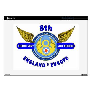 8TH ARMY AIR FORCE "ARMY AIR CORPS" WW II SKIN FOR 15" LAPTOP