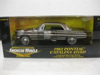Rare 1962 Pontiac Catalina 421SD in Chrome Diecast 118 Scale Limited Edition American Muscle By Ertl Collectibles Toys & Games