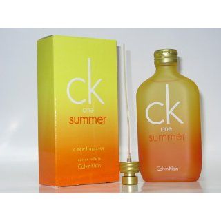 Ck One Summer Perfume by Calvin Klein for Women. Eau De Toilette Spray 3.4 Oz / 100 Ml Edition 2005 : Beauty