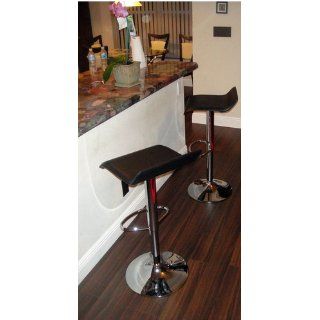 Winsome Wood Air Lift Adjustable Stools, Set of 2   Barstools Without Backs