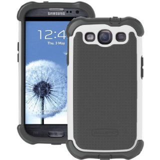 Ballistic MAXX Shell Gell Case for Samsung Galaxy S3 / S III   White/Gray: Computers & Accessories