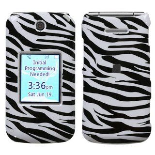 Fits LG UN430 Wine II Hard Plastic Snap on Cover Zebra Skin US Cellular: Cell Phones & Accessories