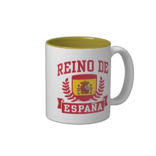 Reino De Espana Coffee Mugs