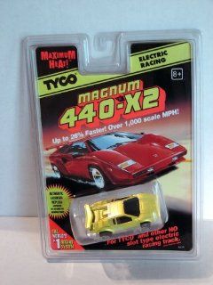 Tyco Magnum 440 X2 Lamborghini Slot Race Car #6669: Toys & Games