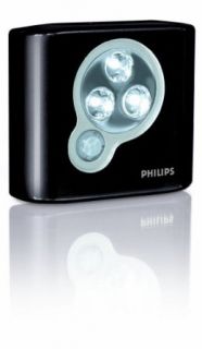 Philips SpotOn Black Motion Sensor Portable LED Light    