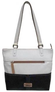 Stone & Co. Donna Tote Handbag BLACK: Top Handle Handbags: Shoes