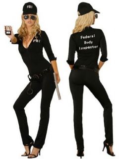 Sexy FBI Agent Costume   LARGE: Clothing