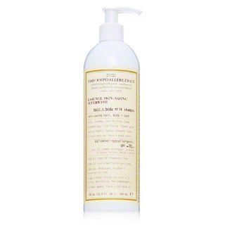 VMV Hypoallergenics Essence Skin Saving Superwash Hair and Body Milk Shampoo 16.91 fl oz.: Health & Personal Care