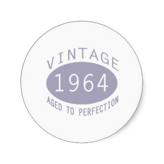 1964 Aged To Perfection Stickers