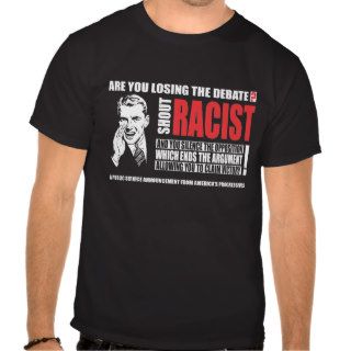 Shout Racist Tshirts