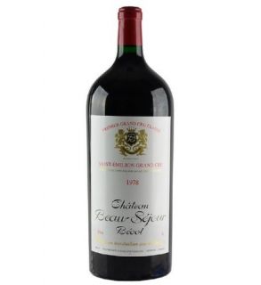 1978 Beau Sejour Becot Bordeaux Blend Wine 3 L: Wine