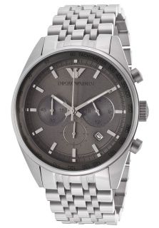 Emporio Armani AR5997  Watches,Mens Chronograph Gunmetal Dial Stainless Steel, Chronograph Emporio Armani Quartz Watches