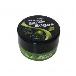 Ampro Shine 'N Jam   Silk Edges  Hair Styling Gels  Beauty