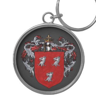 Ryan Coat of Arms Key Chains