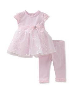 Baby Grand Signature Baby Girls Newborn 2 Piece Sequin Dress Set, Pink, 3 6 Months: Infant And Toddler Clothing Sets: Clothing