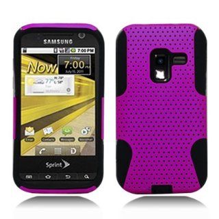 Aimo Wireless SAMR920PCPA014 Hybrid Armor Cheeze Case for Samsung Galaxy Attain 4G R920   Retail Packaging   Purple Cell Phones & Accessories