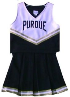 Size 14 Purdue Boilermakers Children's Cheerleader Outfit/Uniform   NCAA College: Clothing