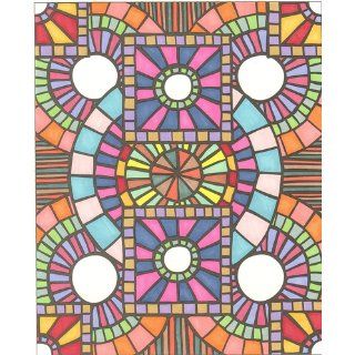 Magnificent Mosaics (Dover Design Coloring Books): Jessica Mazurkiewicz: 9780486469898: Books