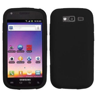 Frost Silicone Skin Case Protector Cover (Black) for Samsung Galaxy S Blaze 4G T769 T Mobile: Cell Phones & Accessories